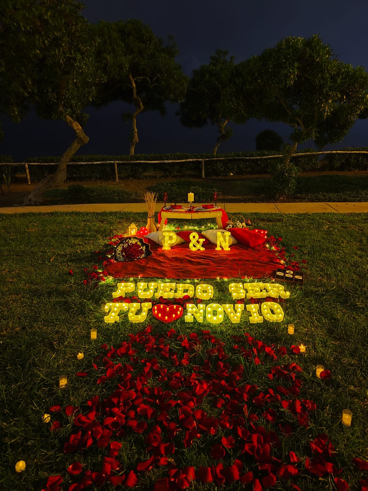 Picnic Sunset pareja