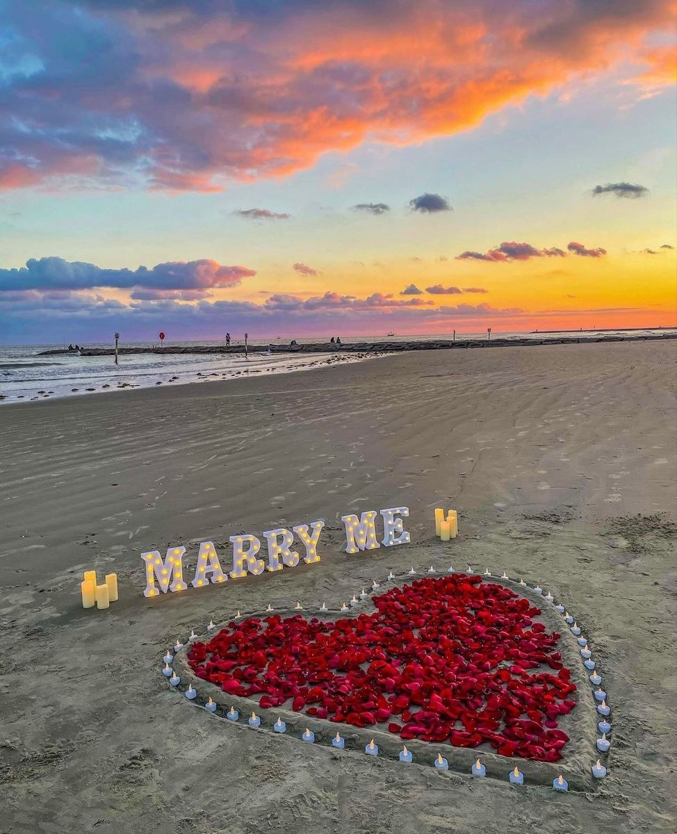 Sorpresa romántica - Amor en pétalos