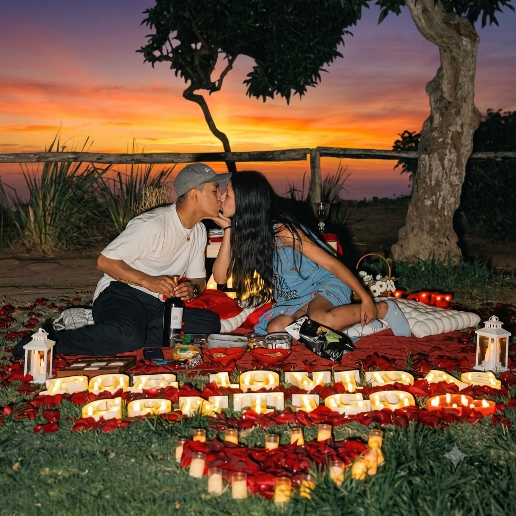 Picnic Sunset pareja