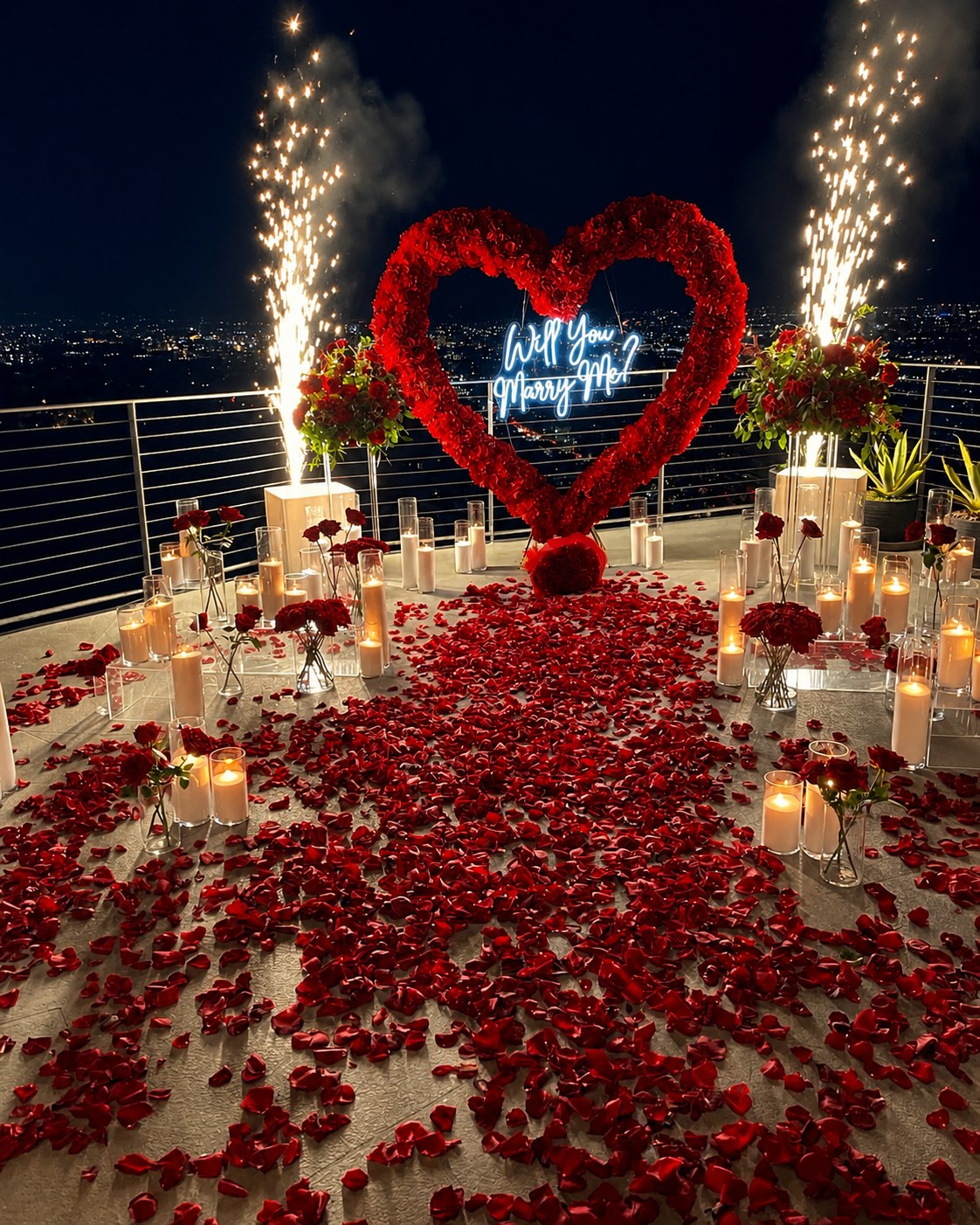 Pedida de mano - Red Love Proposal