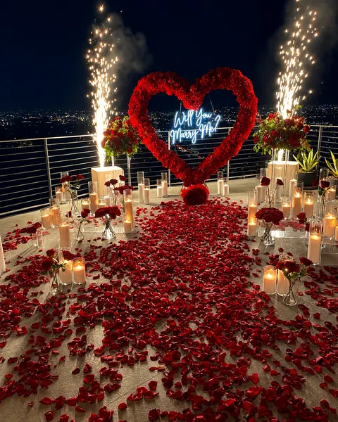 Pedida de mano - Red Love Proposal