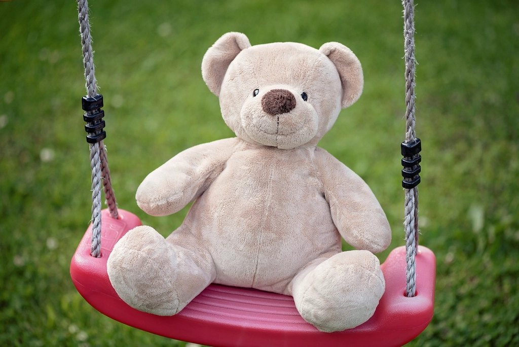 White Teddy Bear 70 cm
