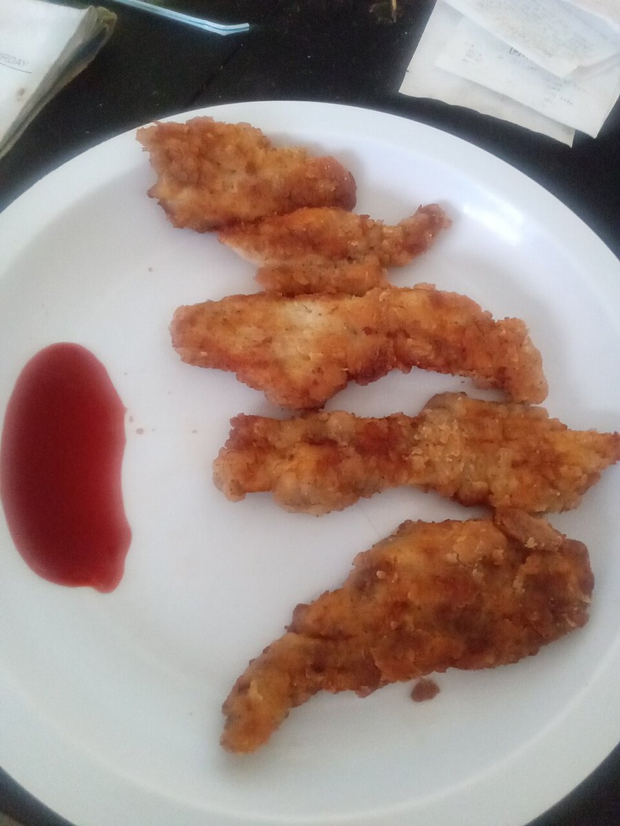 Tiras de pollo crocantes