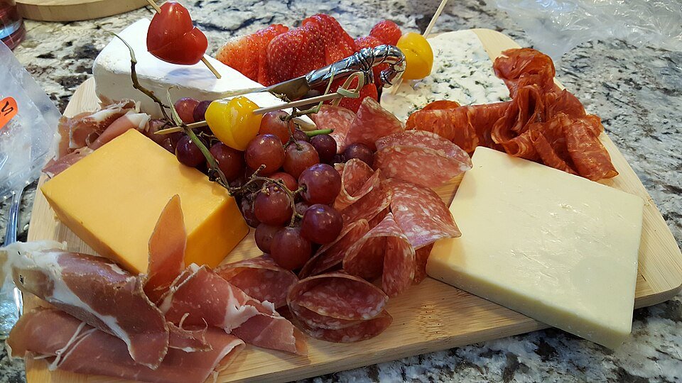Classic Cheese and Ham Board