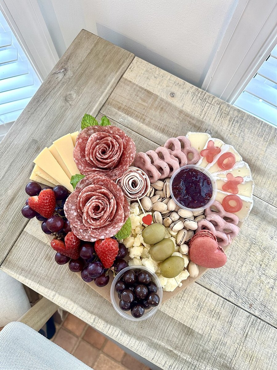 Heart-Shaped Board for Two